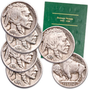 1930-1937 Last "P" Mint Buffalo Nickels Main Image