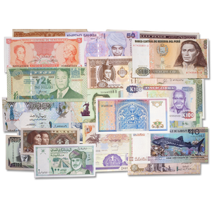 World Money Alphabet Set Main Image