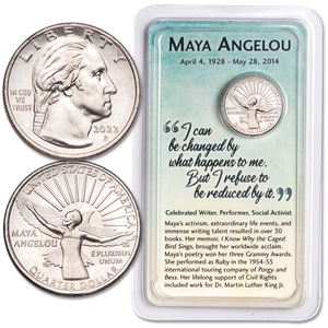 2022 Maya Angelou U.S. Women Quarter in Showpak Main Image