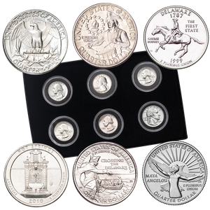 1964-2022 Washington Quarter Type Set Main Image