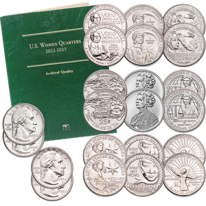 2022-2023 P&D U.S. Women Quarter Set with Folder Main Image