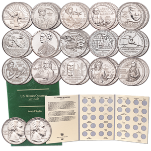 2022-2024 P&D U.S. Women Quarter Set with Folder Main Image