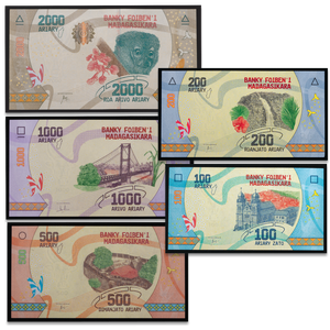 ND(2017) Madagascar Note Set Main Image