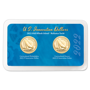 2022 P&D Rhode Island U.S. Innovation Dollar in Showpak Main Image
