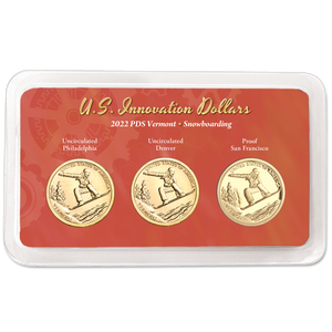 2022 PDS Vermont U.S. Innovation Dollar in Showpak Main Image