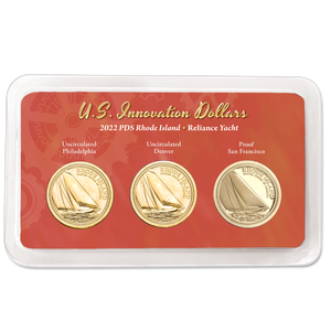 2022 PDS Rhode Island U.S. Innovation Dollar in Showpak Main Image