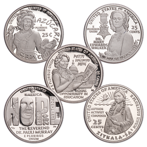 2024-S Clad U.S. Women Quarter Proofs Main Image