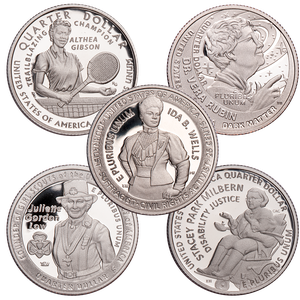 2025-S Clad U.S. Women Quarter Proofs Main Image