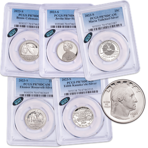 2023-S U.S. Women Quarter Silver Proof Set Main Image