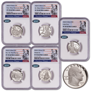 2024-S U.S. Women Quarter Silver Proof Set Main Image
