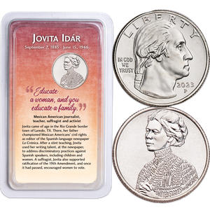 2023 Jovita Idar U.S. Women Quarter in Showpak Main Image