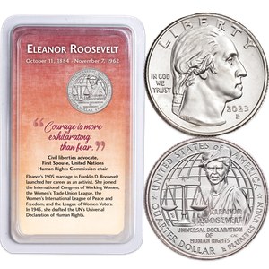 2023 Eleanor Roosevelt U.S. Women Quarter in Showpak Main Image