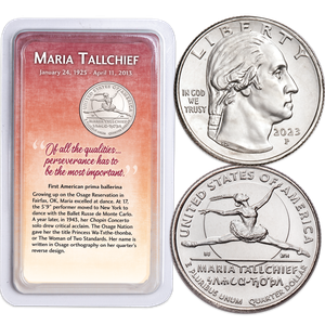 2023 Maria Tallchief Quarter in Showpak Main Image
