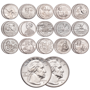 2022-2024 P&D U.S. Women Quarter Set Main Image