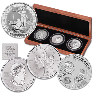 2023 The Last of the Queen’s Best Silver Set with Wooden Box Main Image