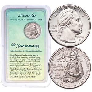 2024 Zitkala-Ša U.S. Women Quarter in Showpak Main Image