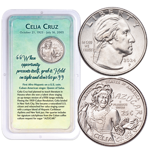 2024 Celia Cruz U.S. Women Quarter in Showpak Main Image