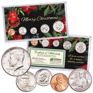 2024 Merry Christmas U.S. Coin Year Set Main Image