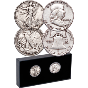 1947 & 1948 Half Dollar Transition Set Main Image