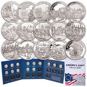 America 250th Niue Half Dollar Series with Folder Main Image