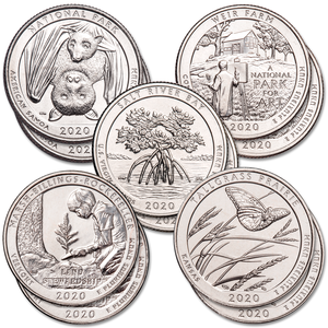 2020 P&D National Park Quarter Year Set Main Image