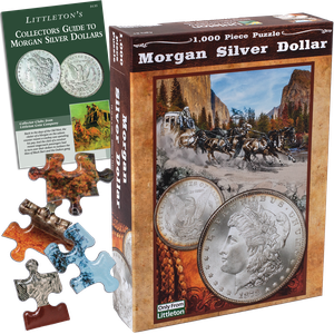 Morgan Dollar and Western Puzzle Main Image