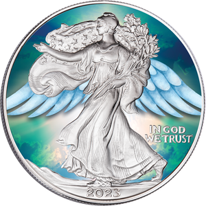 2023 Colorized Guardian Angel American Silver Eagle Main Image