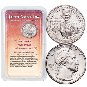 2025 Juliette Gordon Low U.S. Women Quarter in Showpak Main Image