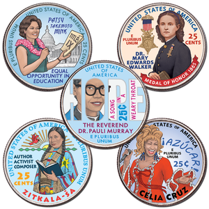 2024 Colorized U.S. Women Quarter Set Main Image