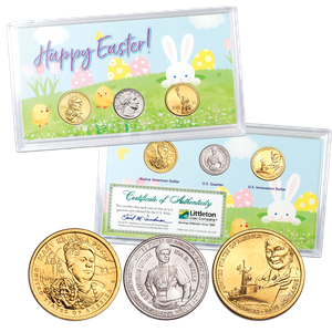 2025 Happy Easter Coin Set in Holder Main Image