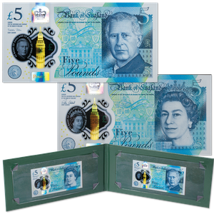 2015 & 2024 Great Britain 5 Pound Note Set Main Image