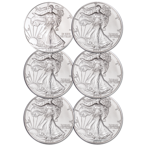 2021-2025 American Eagle Silver Dollar Set Main Image