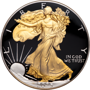 2025 Golden Glory $1 American Silver Eagle Main Image