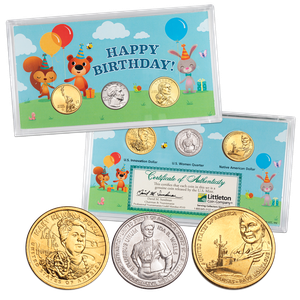 2025 Happy Birthday Coin Set Main Image