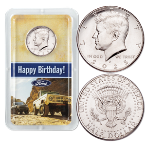 2025 Ford Happy Birthday Kennedy Half Dollar Showpak Main Image