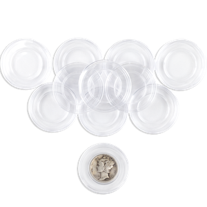 Ten Dime Coin Capsules (18mm) Main Image