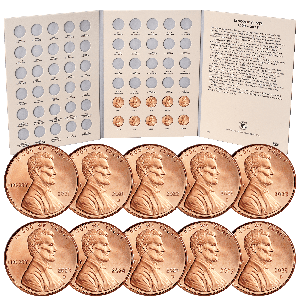 2021-2025 P&D Lincoln Cent Set MS60 Main Image