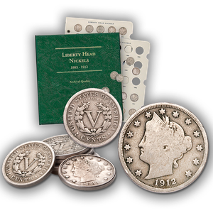 1883-1912 Liberty Nickel Set with Album Main Image