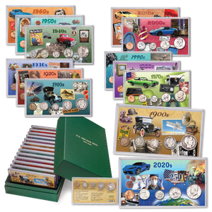 1900-2020 U.S. Coin Decade Sets Main Image