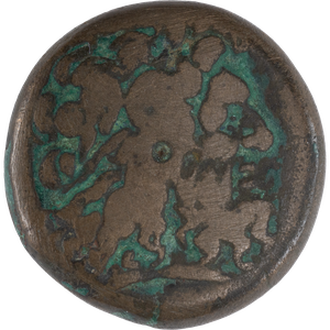 222-204 B.C. Ptolemy IV Bronze Zeus Alexandria Mint Cornucopiae Main Image