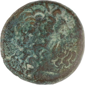 247-222 B.C. Ptolemy III Extra Large Bronze Zeus Svoronos Main Image
