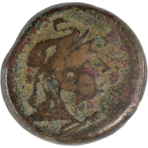 205-180 B.C. Ptolemy V Medium Bronze Isis Svoronos Main Image