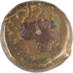 205-180 B.C. Ptolemy V Medium Bronze Zeus/Star Svoronos Main Image