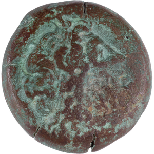 285-246 B.C. Ptolemy II Extra Large Bronze Zeus Svoronos Main Image