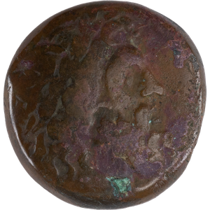 285-246 B.C. Ptolemy II Medium Bronze Zeus Svoronos Main Image