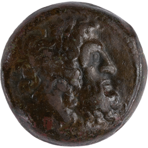 285-246 B.C. Ptolemy II Medium Bronze Zeus Svoronos Main Image
