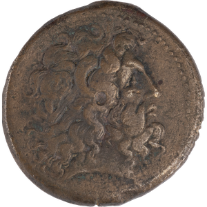 247-222 B.C. Ptolemy III Large Bronze Zeus Tyre Mint Svoronos Main Image