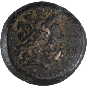 247-222 B.C. Ptolemy III Small Bronze Zeus Tyre Svoronos Main Image