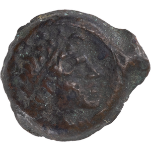 247-222 B.C. Ptolemy III Small Bronze Libya Kyrene Mint Svoronos Main Image