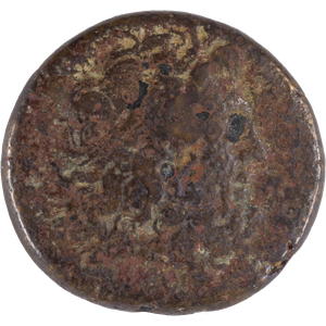 247-222 B.C. Ptolemy III Small Bronze Zeus Svoronos Main Image